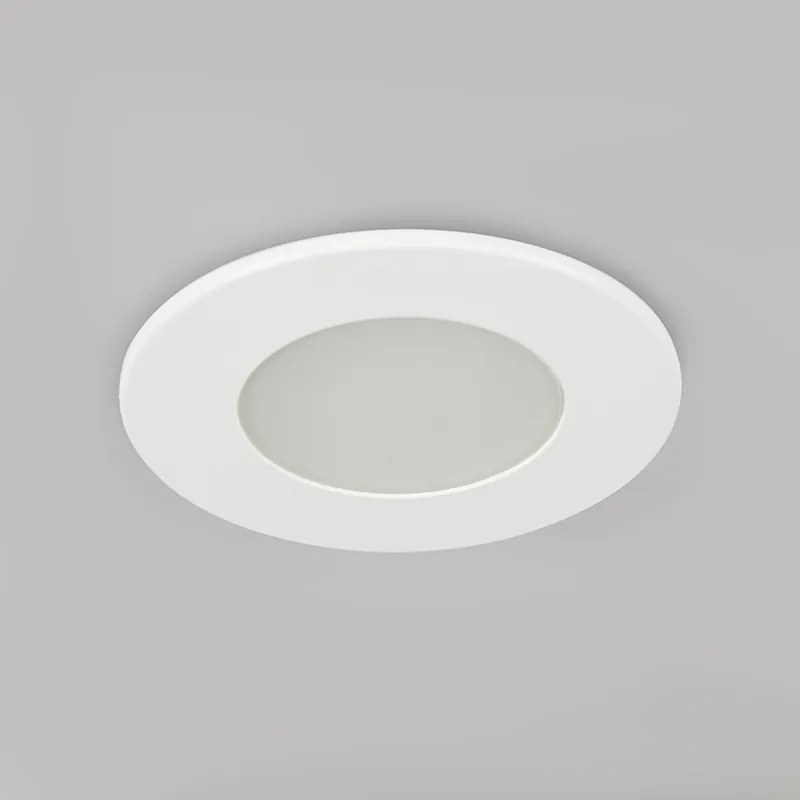 Set da 3 faretti da incasso rotondi LED 5W bianchi impermeabili per bagno - Blanca
