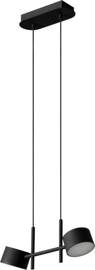 Osram - Lampada a sospensione LED dimmerabile su cavo DECOR KYOTO 2xLED/10W/230V nero