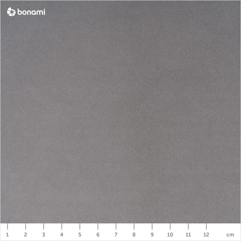 Divano in velluto grigio chiaro, 230 cm Vienna - Cosmopolitan Design