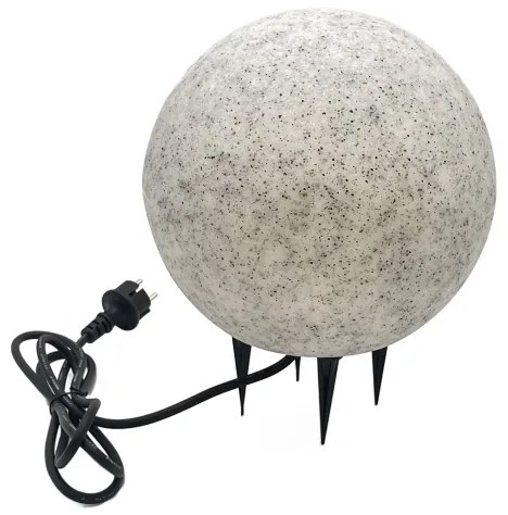 Lampada decorativa da esterno LUMISTONE 1xE27/15W/230V IP65 Ø 25 cm