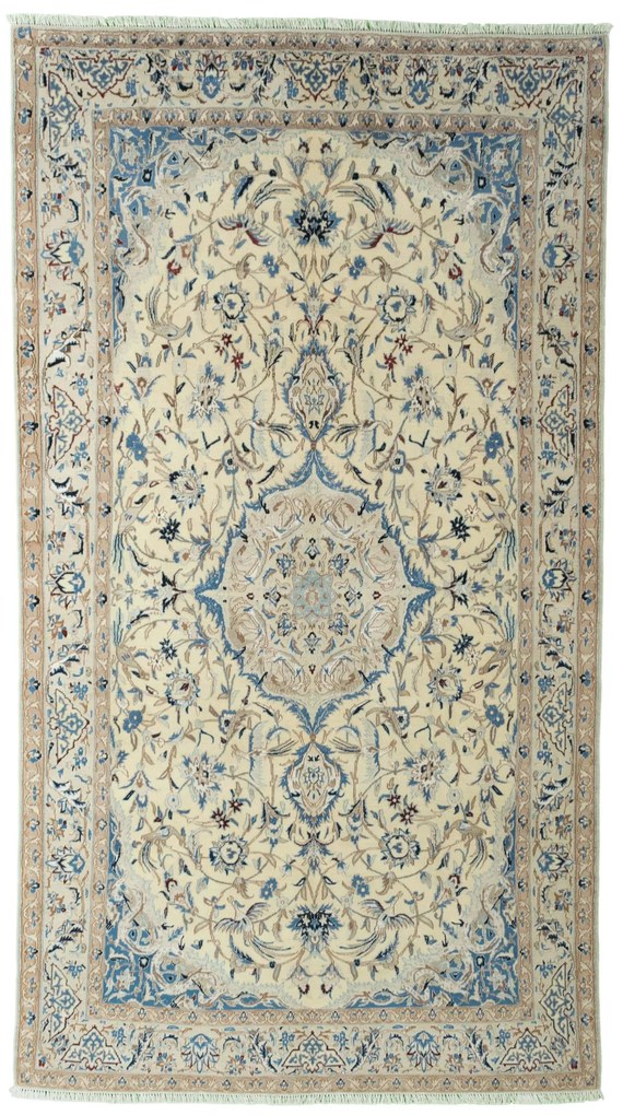Nain Tappeto persiano 170 x 300 Beige (Iran) Annodato A Mano