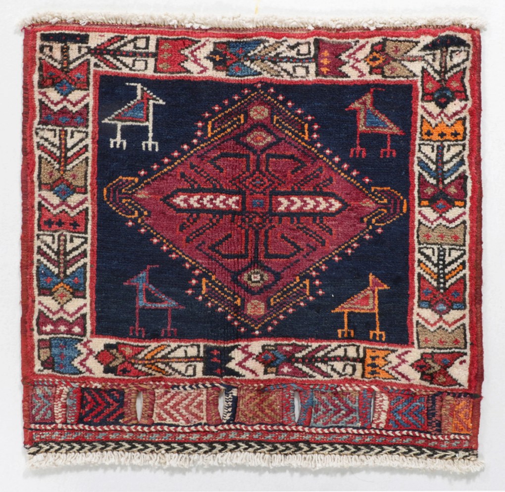 Afshar Tappeto 40x50 (Iran) Annodato A Mano