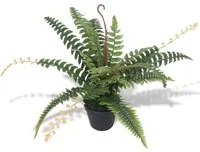 Felce Pianta Artificiale con Vaso 50 cm Verde cod mxl 65334