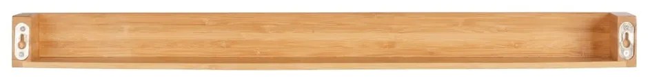Mensola da parete in bambù Dark, larghezza 60 cm Bambusa - Wenko