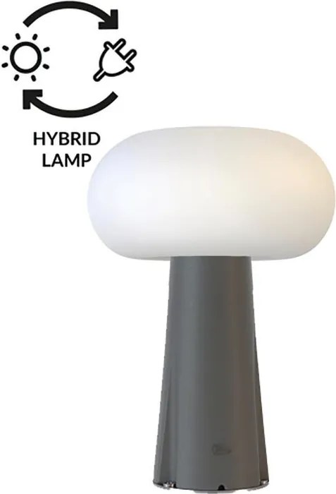Lampione da giardino LED con sensore di moviemtno, Bruna H 44.5 cm, antracite 750 LUMEN, IP65 NEWGARDEN
