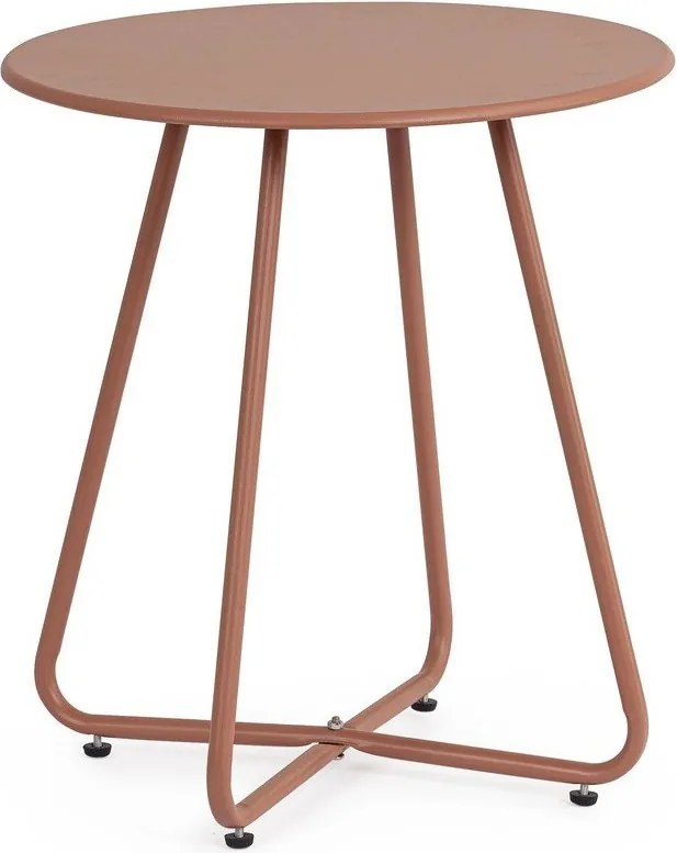 Tavolino da giardino rotondo in acciaio ø 45 cm Jable – Bizzotto