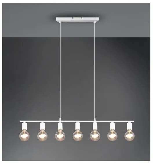 Reality - Lampadario a sospensione con filo VANNES 7xE27/40W/230V