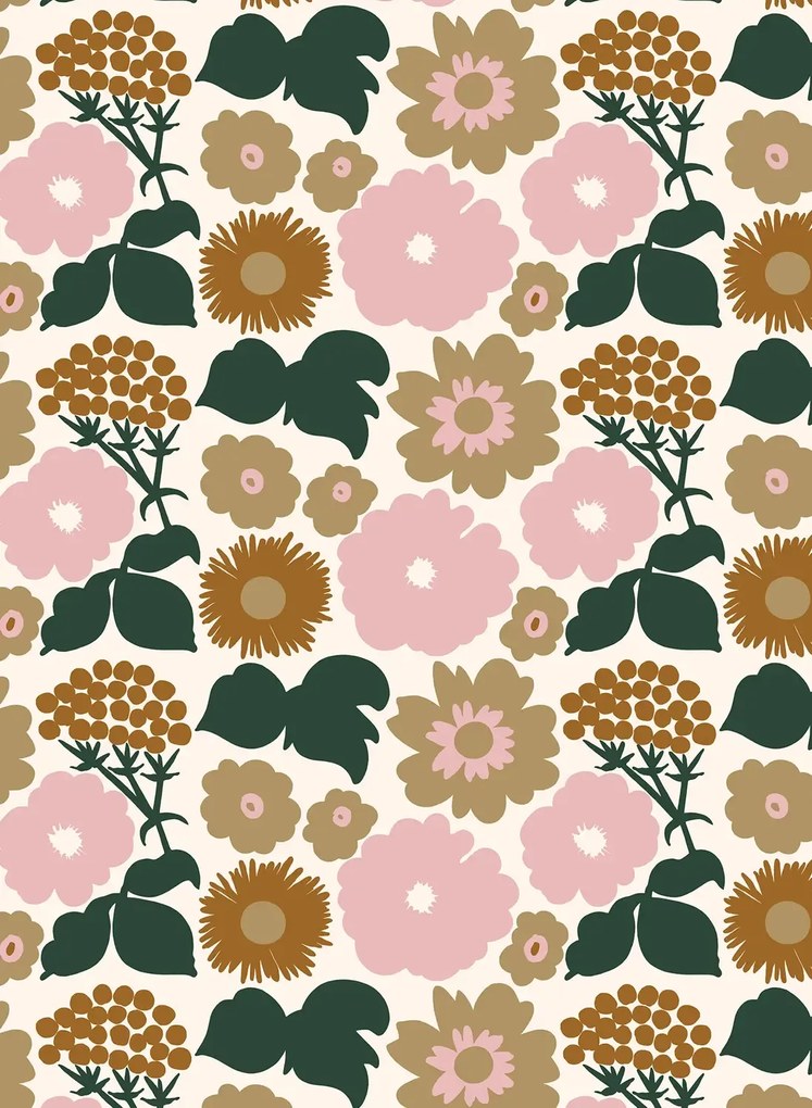 Marimekko Carta da parati Kukkatori - 25930