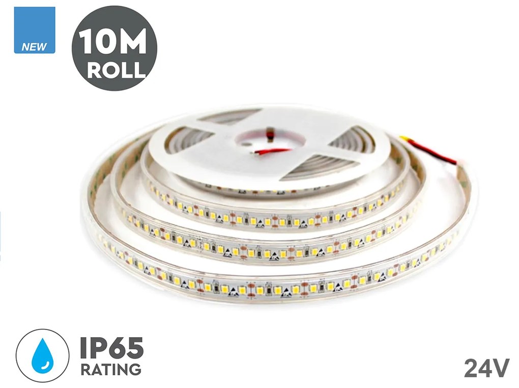 24V Bobina Led Da 10 Metri IP65 4000K 7,2W/M 1200 smd 2835 600 LM/M SKU-212626