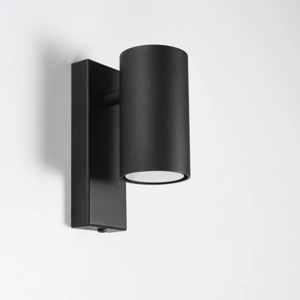 Sollux SL.1077 - Applique UTTI 1xGU10/40W/230V nera