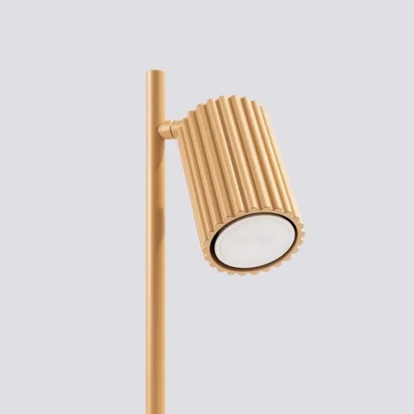 Sollux SL.1567 - Lampada da tavolo KARBON 1xGU10/10W/230V oro