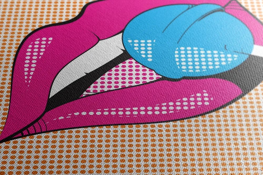 Stampa su tela – Lecca-lecca pop art