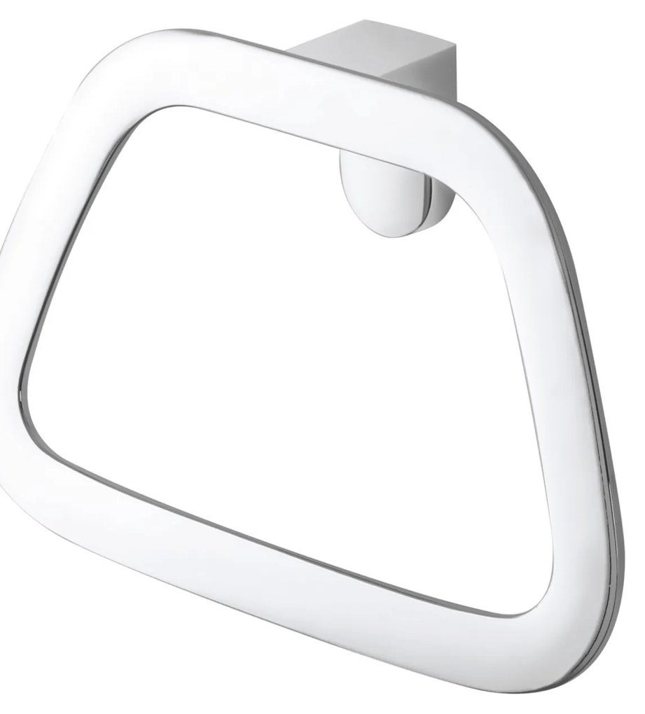 Portasalviette a Parete Feridras "Fusion" Cromo Lucido