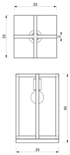 Lampada da tavolo ARNOLD 1xE27/60W/230V nero