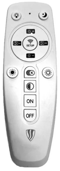 Lampadario a sospensione con filo LED dimmerabile LED/55W/230V 3000-6500K + telecomando