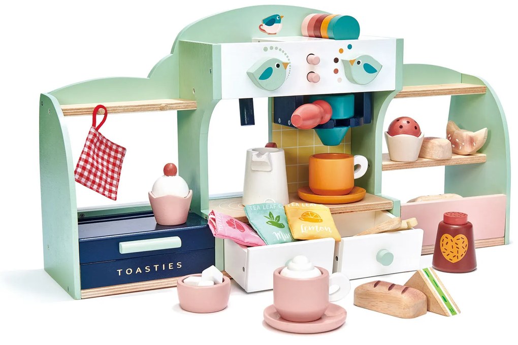 Tender Leaf - Caffetteria in legno - Bird's Nest Café