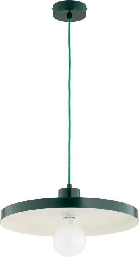 Lampadario a cavo ETERI 1xE27/15W/230V verde