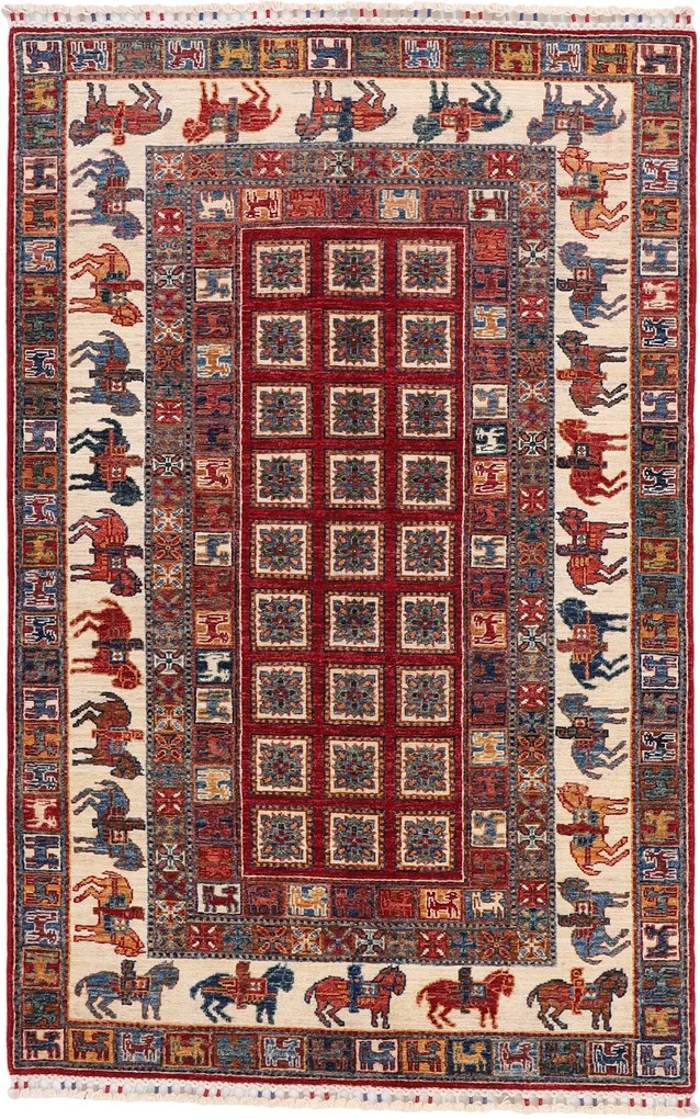 Samarkand Tappeto orientale 130 x 190 (Pakistan) Annodato A Mano