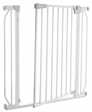 Lionelo - Cancello sicurezza TRUUS SLIM LED 1xAAA grigio