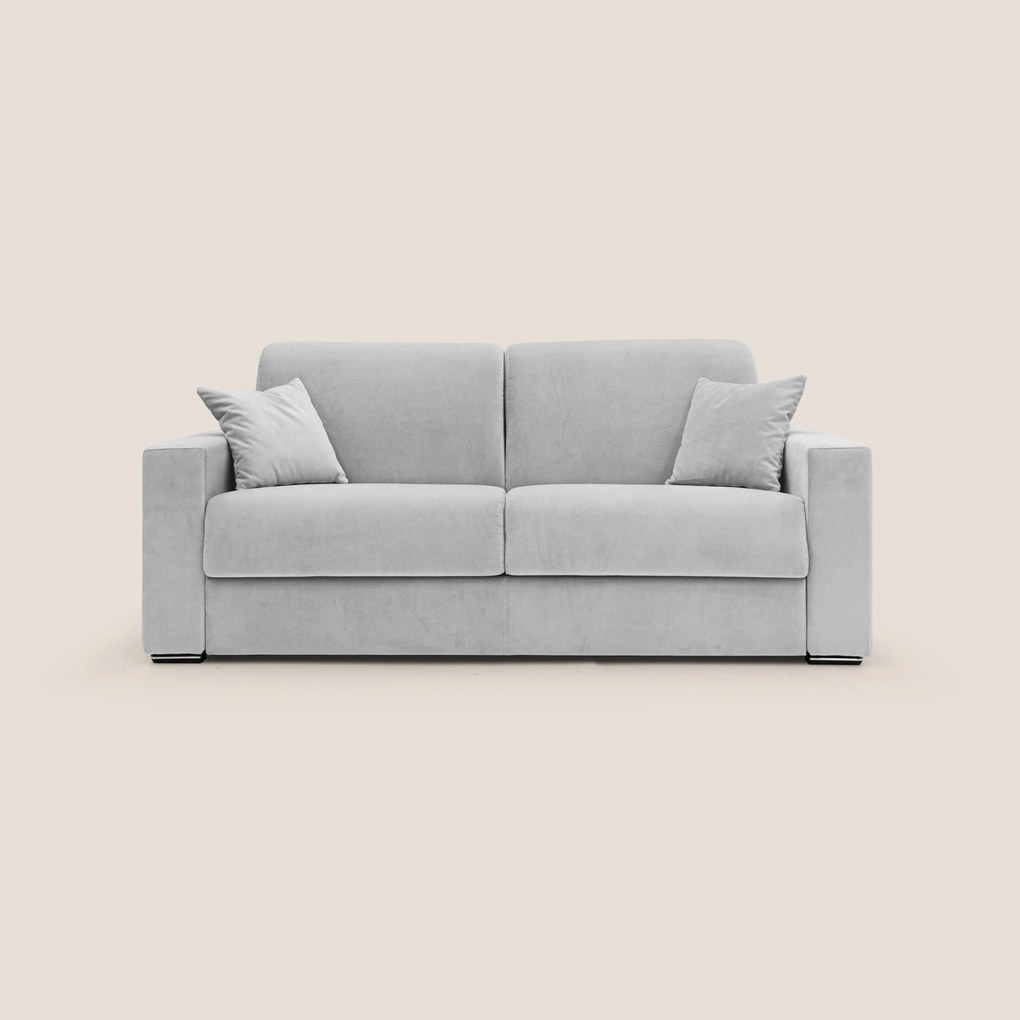 Venere Divano letto matrimoniale in velluto LUXURY impermeabile