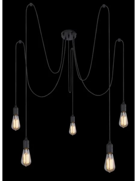 Globo A110-5 - Illuminazione a sospensione MARACANA 5xE27/60W/230V