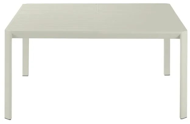Tavolo allungabile da esterno rettangolare in alluminio beige 8 posti L da 97 a 149x97cm, Idaho NATERIAL