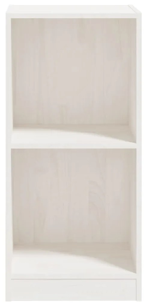 Credenza bianca 35,5x33,5x76 cm in legno massello di pino