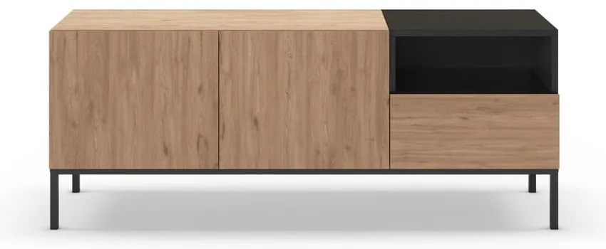 Mobile TV color legno naturale 140x55 cm Cailin - Marckeric