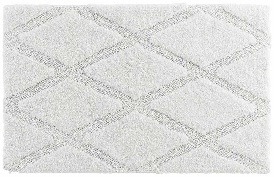 Tappetino per il bagno bianco 50x80 cm Thais – douceur d'intérieur