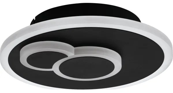 Eglo 30659 - Plafoniera LED CADEGAL LED/7,8W/230V d. 20 cm nero