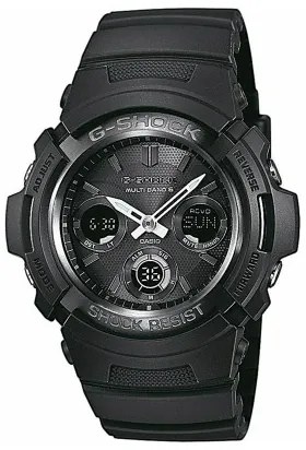 Orologio Uomo Casio G-Shock AWG-M100B-1AER Nero (Ø 46 mm)