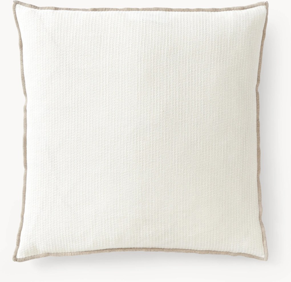 Coperta a quadri reversibile con frange Edison