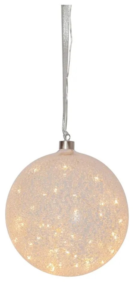 Eglo 411341 - Decorazione natalizia LED GLOW SNOW 50xLED/0,064W/3xAA d. 20 cm