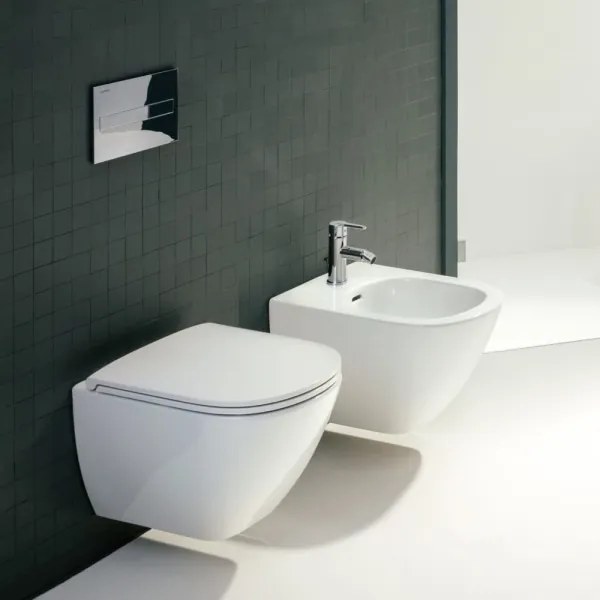 LAUFEN H8300810003021 - Bidet sospeso LUA in ceramica, colore bianco