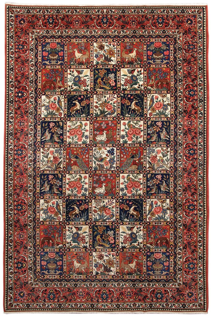 Bakhtiar Tappeto persiano 220x320 (Iran) Annodato A Mano