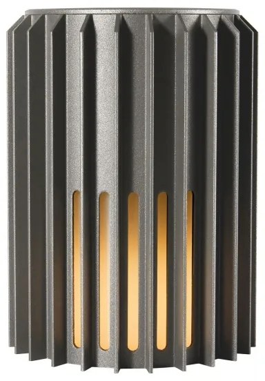 Nordlux - Applique da esterno ALUDRA 1xE27/15W/230V antracite