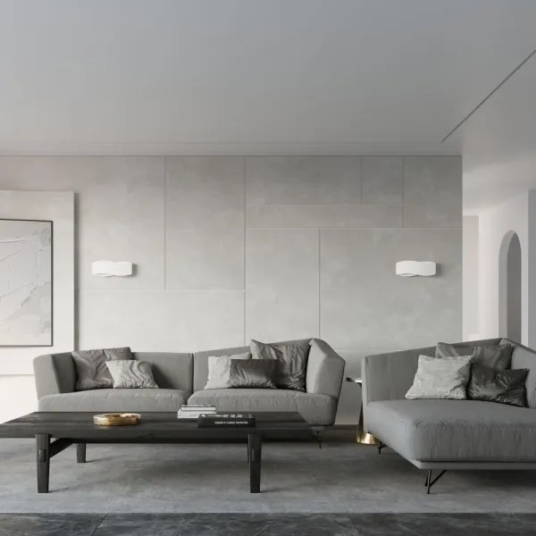 Sollux SL.1017 - Applique TILA 1xG9/40W/230V 30 cm bianca