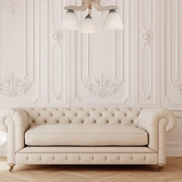 Lampadario ADRIANO 3xE27/60W/230V a plafone