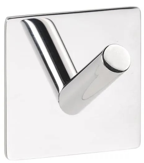Gancio 4,5x4,5 cm acciaio inox/argento