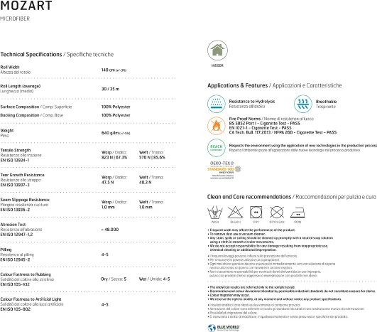 Divano a 2 posti tessuto Mozart imbottito 155 cm Tortora e Grigio Chiaro