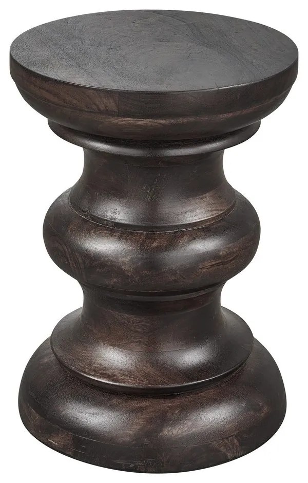 Tavolino rotondo in mango massiccio ø 30 cm Jonah – WOOOD