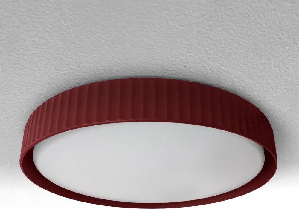 Brilagi - Plafoniera LED LUCIA LED/24W/230V Ø 31 cm rossa