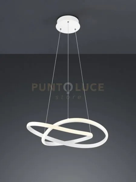 Course sospensione led 27,5w · 1x 3150lm, 4000k cerchio infinito bi...