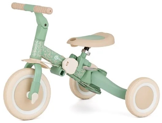 PETITE&MARS - Triciclo 5 in 1 per bambini TURBO LIMITED Verde Twist