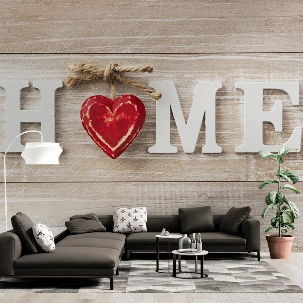 Carta da parati – Con scritta Home