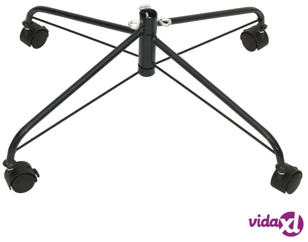 vidaXL Supporto con Ruote per Albero di Natale 87x82x26,5 cm