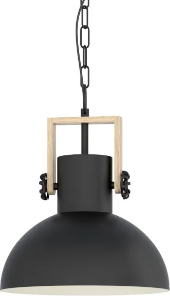 Eglo 44056 - Lampadario a catena LUBENHAM 1xE27/28W/230V