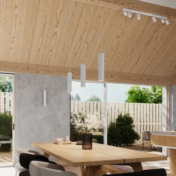 Sollux SL.1539 - Applique KARBON 2xGU10/10W/230V bianco