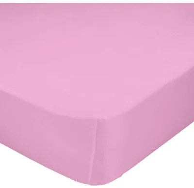 Lenzuolo con angoli HappyFriday BASIC KIDS Rosa 70 x 140 x 14 cm