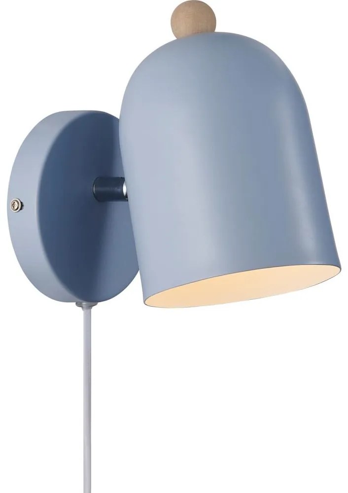 Nordlux - Faretto da parete GASTON 1xE27/15W/230V blu